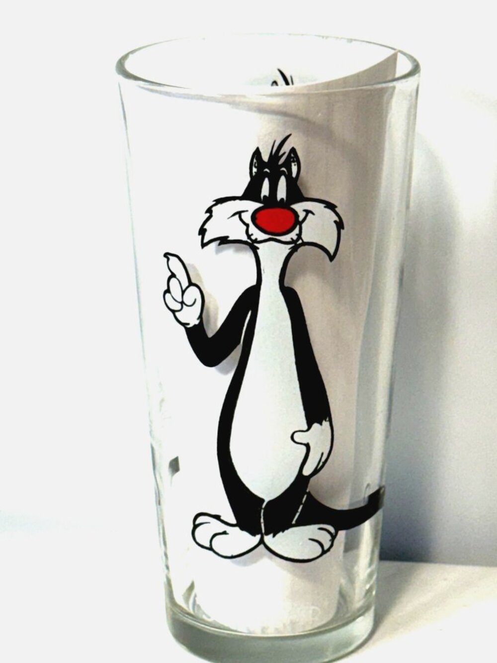 Sylvester Looney Tunes Pepsi Warner Drinking Glass 1973-1976 Collectibles
